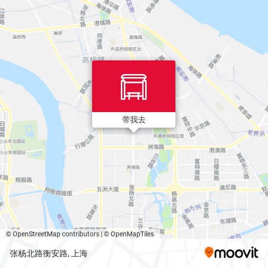 张杨北路衡安路地图