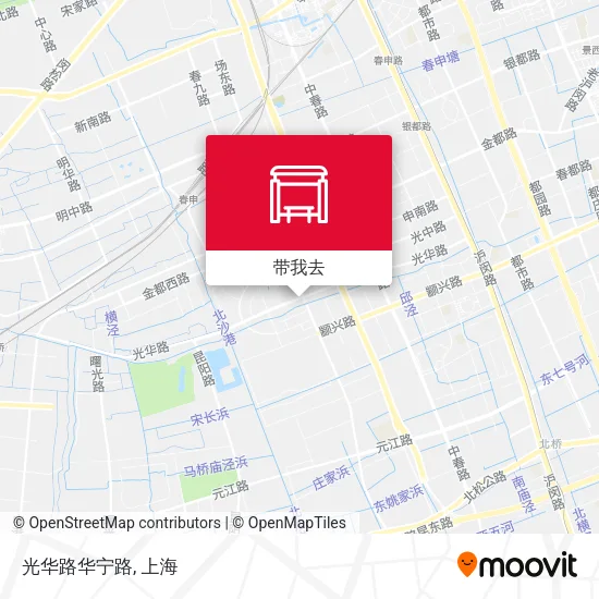 光华路华宁路地图