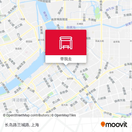 长岛路兰城路地图