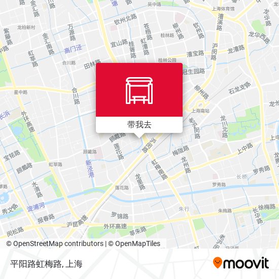 平阳路虹梅路地图