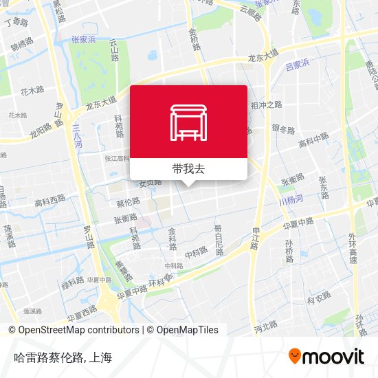 哈雷路蔡伦路地图