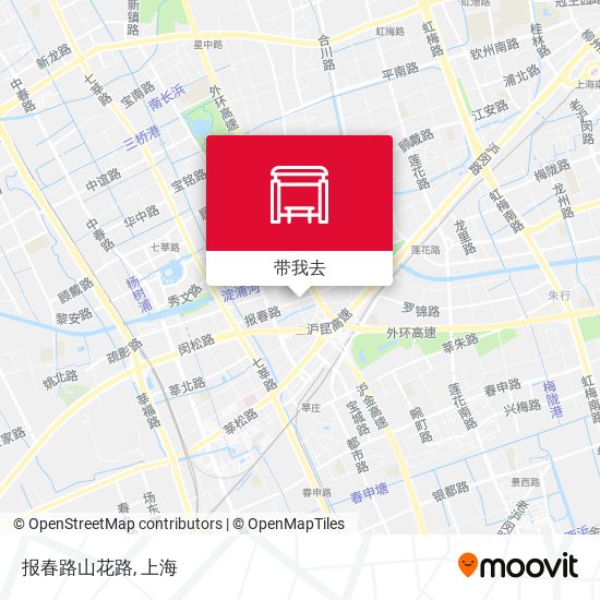 报春路山花路地图
