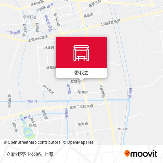 立新街亭卫公路地图