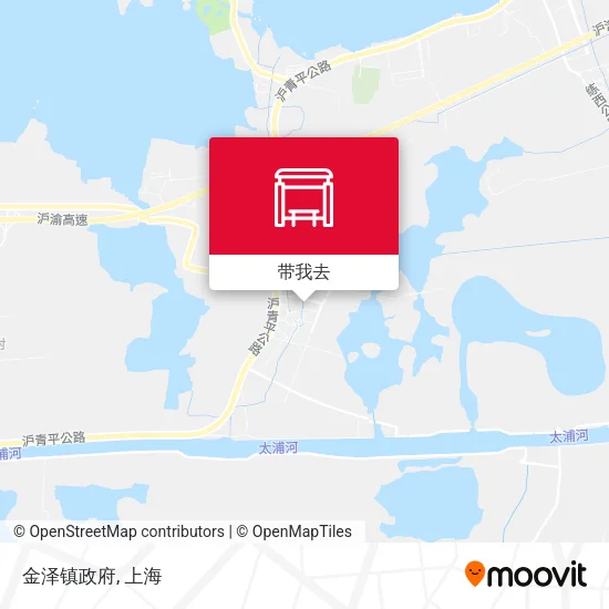 金泽镇政府地图