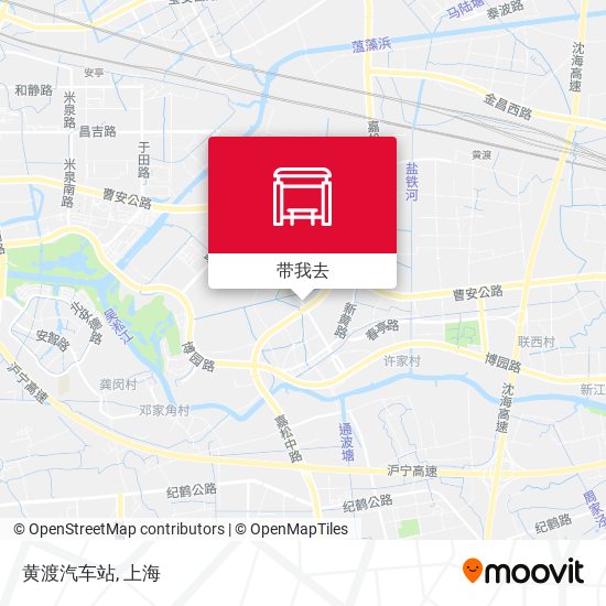 黄渡汽车站地图