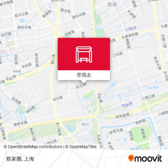蔡家圈地图