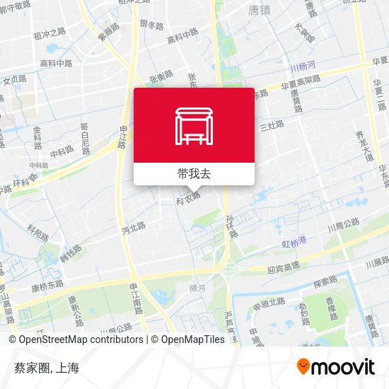 蔡家圈地图