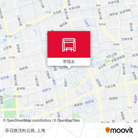 苏召路沈杜公路地图