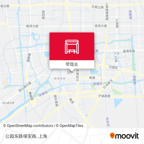 公园东路保安路地图
