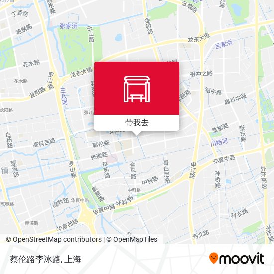 蔡伦路李冰路地图