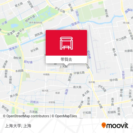 上海大学地图