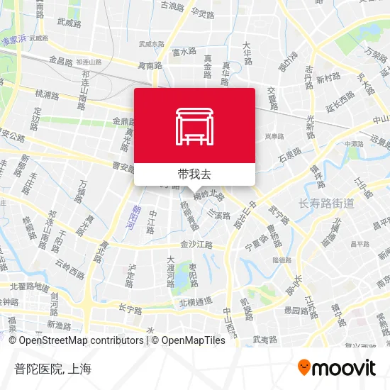 普陀医院地图