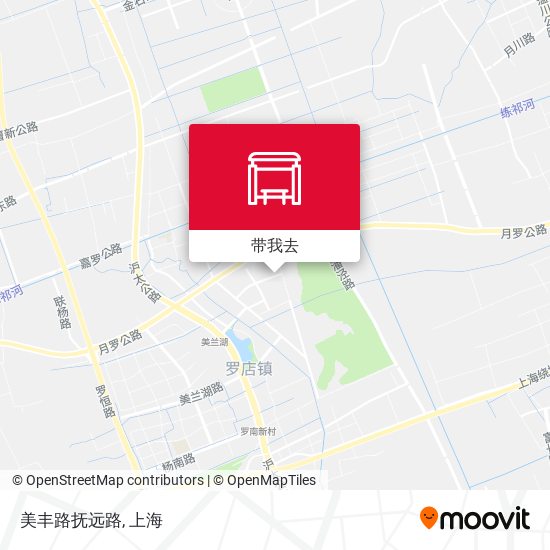 美丰路抚远路地图