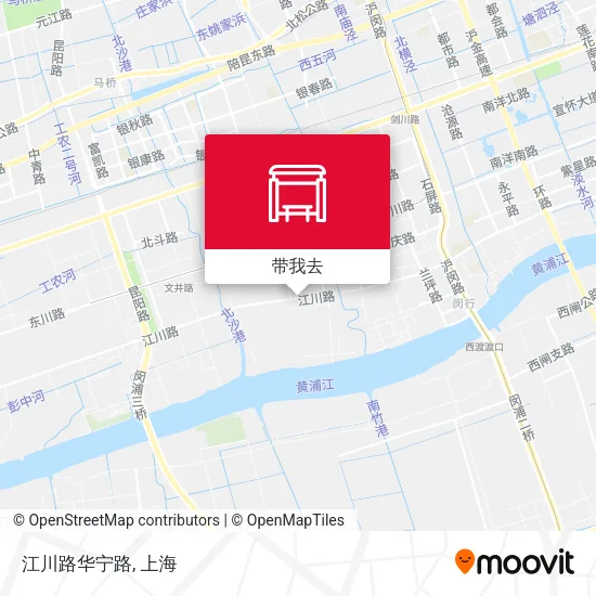 江川路华宁路地图