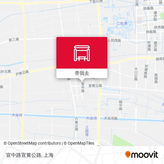 宣中路宣黄公路地图