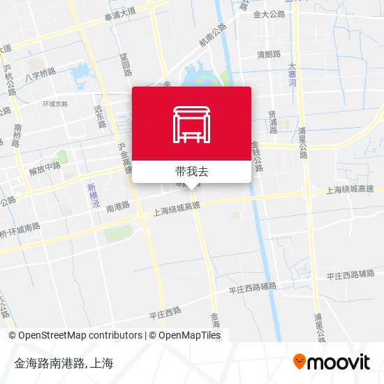 金海路南港路地图