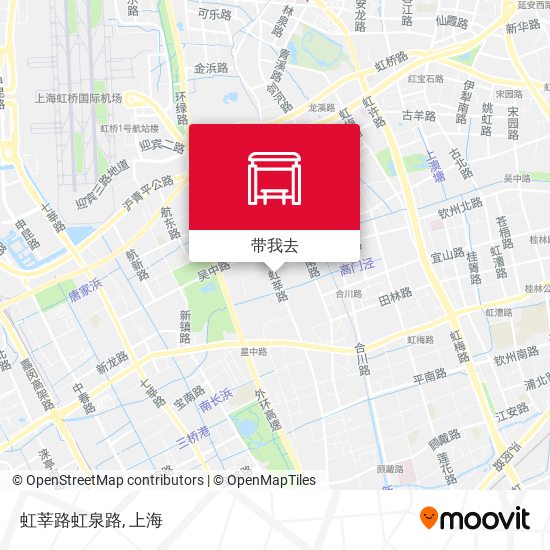 虹莘路虹泉路地图