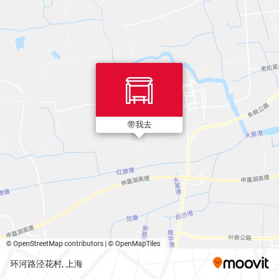 环河路泾花村地图
