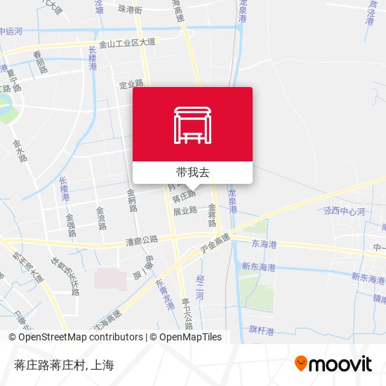 蒋庄路蒋庄村地图