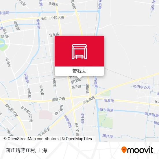 蒋庄路蒋庄村地图