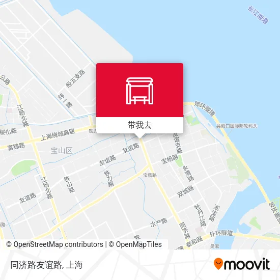同济路友谊路地图