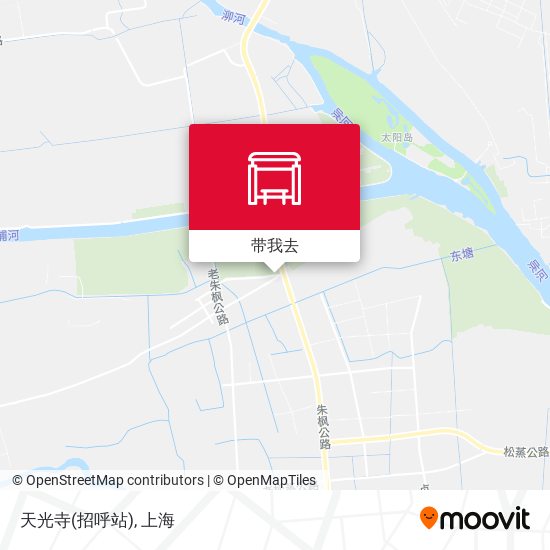 天光寺(招呼站)地图