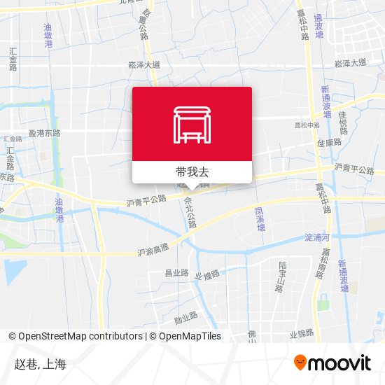 赵巷地图