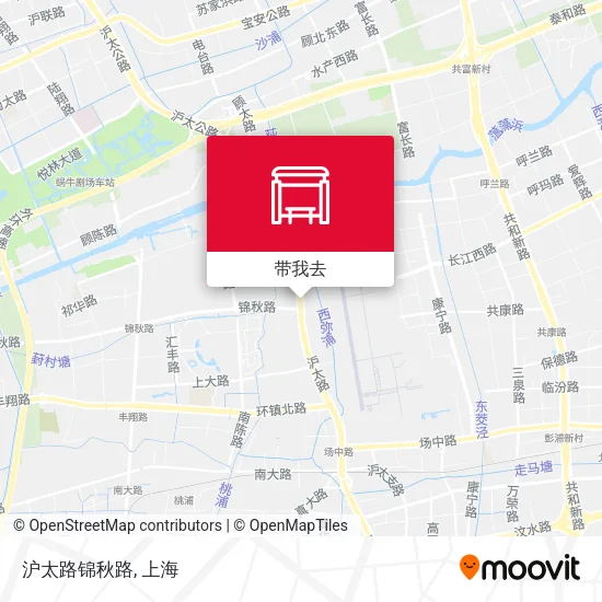 沪太路锦秋路地图