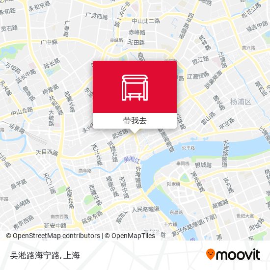 吴淞路海宁路地图