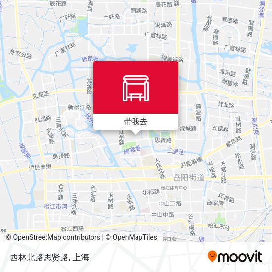 西林北路思贤路地图