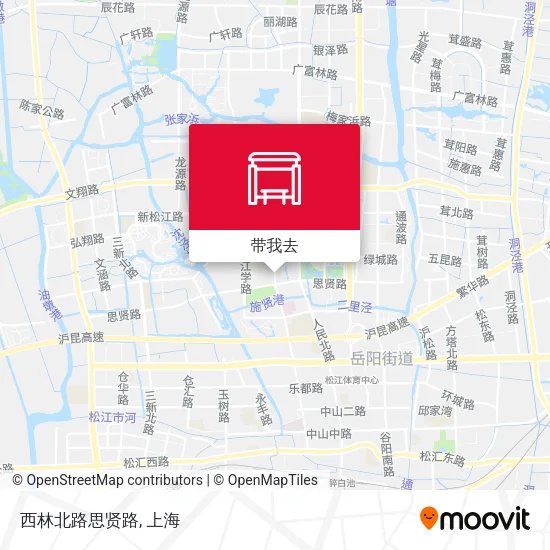 西林北路思贤路地图