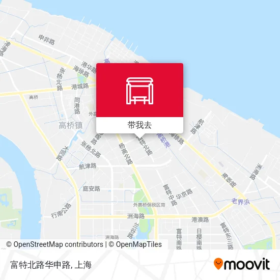 富特北路华申路地图