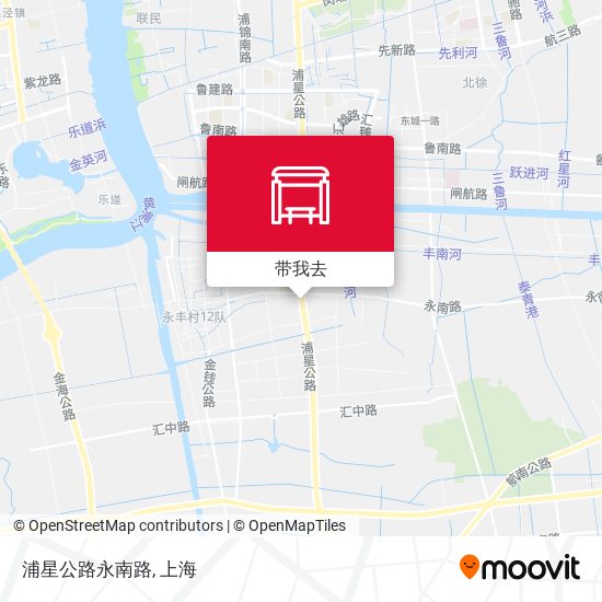 浦星公路永南路地图