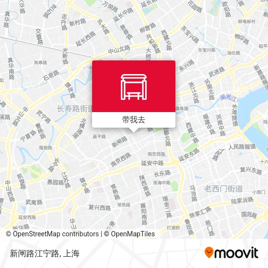 新闸路江宁路地图