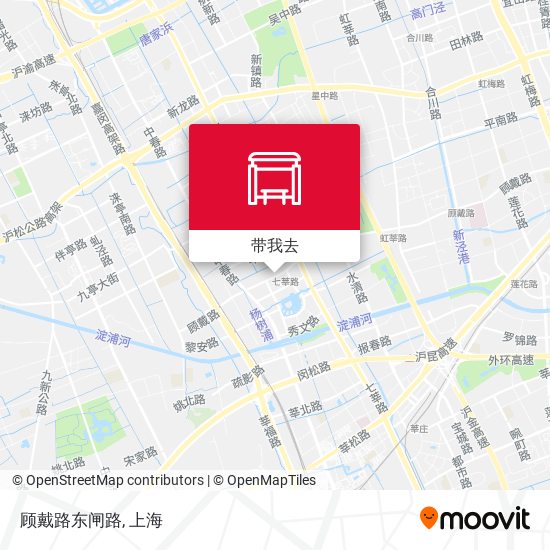 顾戴路东闸路地图