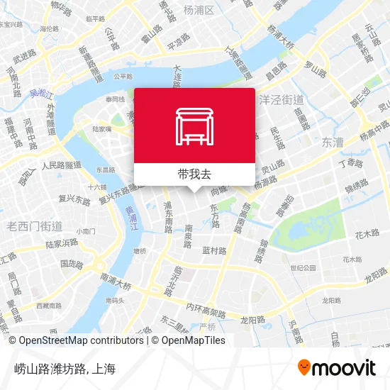 崂山路潍坊路地图