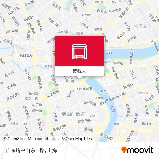 广东路中山东一路地图