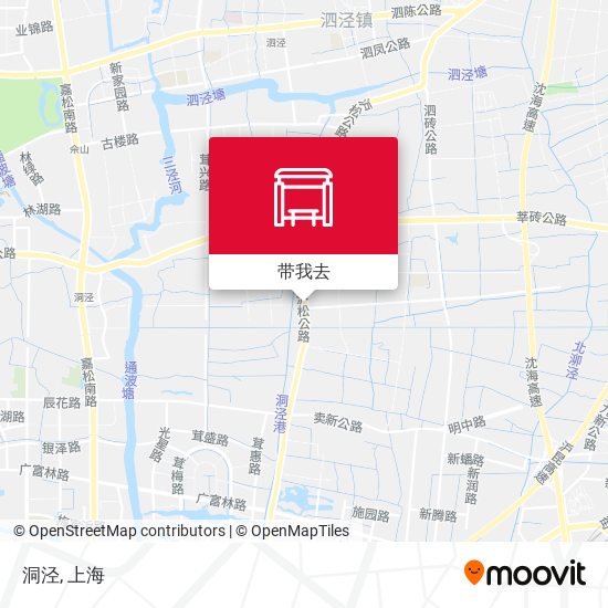 洞泾地图