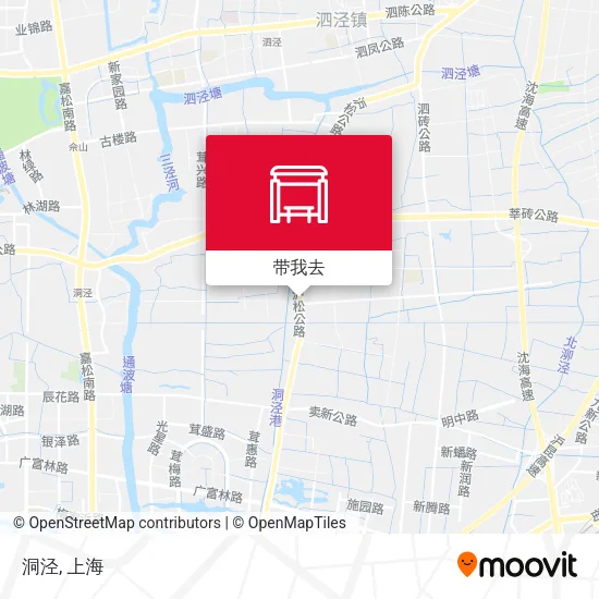 洞泾地图
