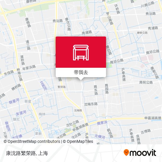 康沈路繁荣路地图