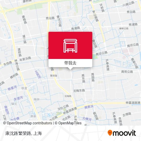 康沈路繁荣路地图