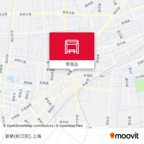 新桥(松江区)地图