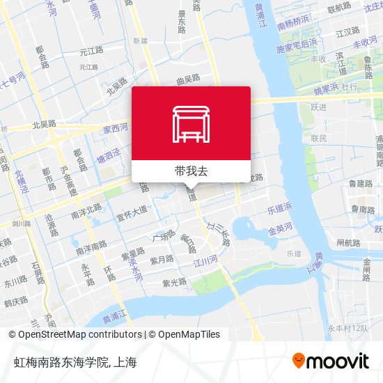 虹梅南路东海学院地图