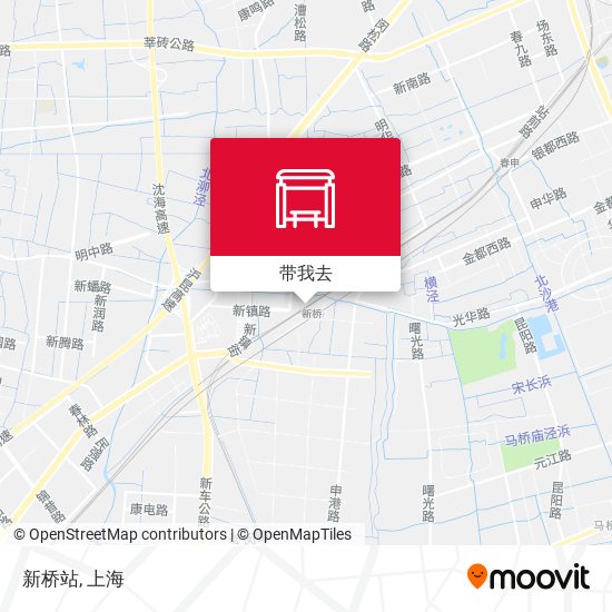 新桥站地图