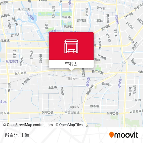 醉白池地图