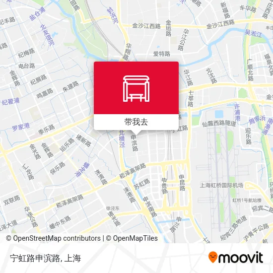 宁虹路申滨路地图
