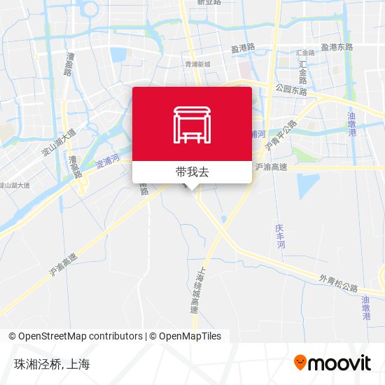 珠湘泾桥地图