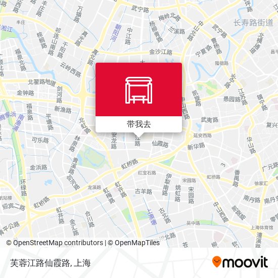 芙蓉江路仙霞路地图