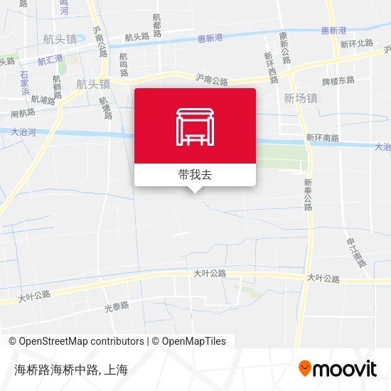 海桥路海桥中路地图