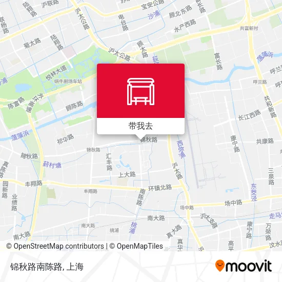 锦秋路南陈路地图